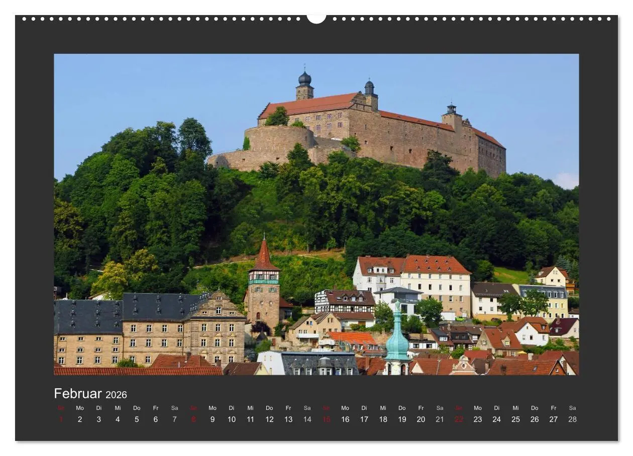 Bild: 9783516113655 | Kulmbach (Wandkalender 2026 DIN A2 quer), CALVENDO Monatskalender