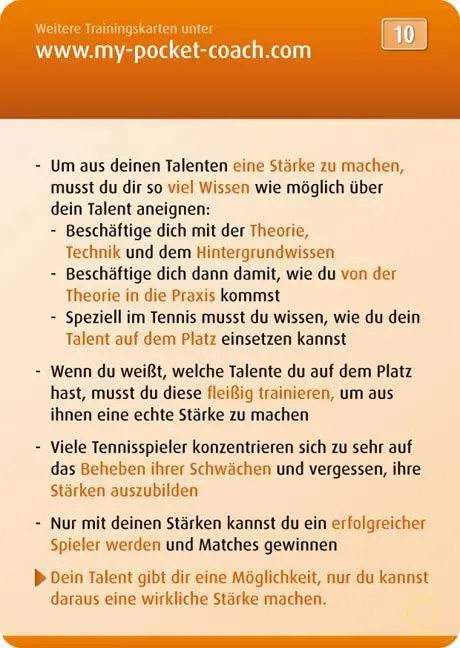 Bild: 9783938023655 | My-Pocket-Coach Tennis | Nina Nittinger | Buch | 200 S. | Deutsch