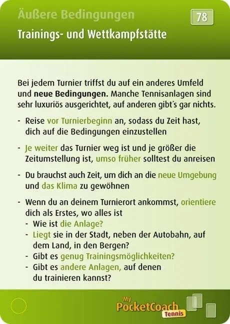 Bild: 9783938023655 | My-Pocket-Coach Tennis | Nina Nittinger | Buch | 200 S. | Deutsch