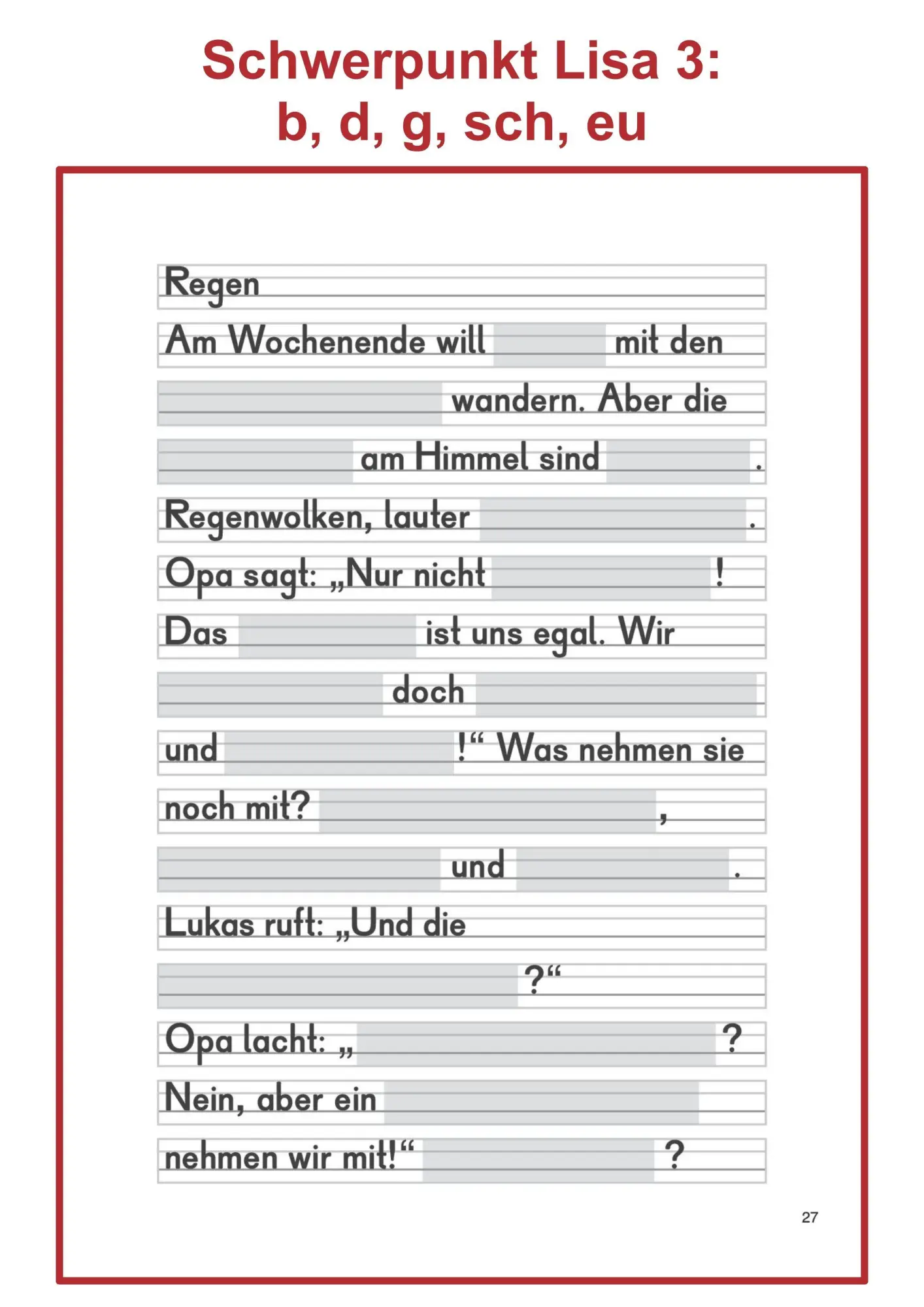 Bild: 9783965203655 | Schreiben mit Lisa - Heft 3 | Markus Fegers (u. a.) | Broschüre | 2024