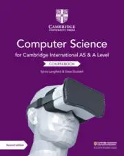 Cover: 9781108733755 | Cambridge International as and a Level Computer Science Coursebook