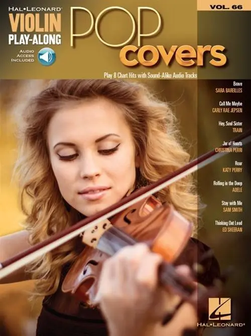 Cover: 9781495073755 | Pop Covers Violin Play-Along Volume 66 Book/Online Audio | Corporation