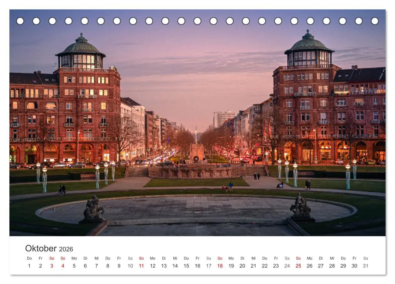 Bild: 9783457253755 | Mannheim, meine Stadt (Tischkalender 2026 DIN A5 quer), CALVENDO...