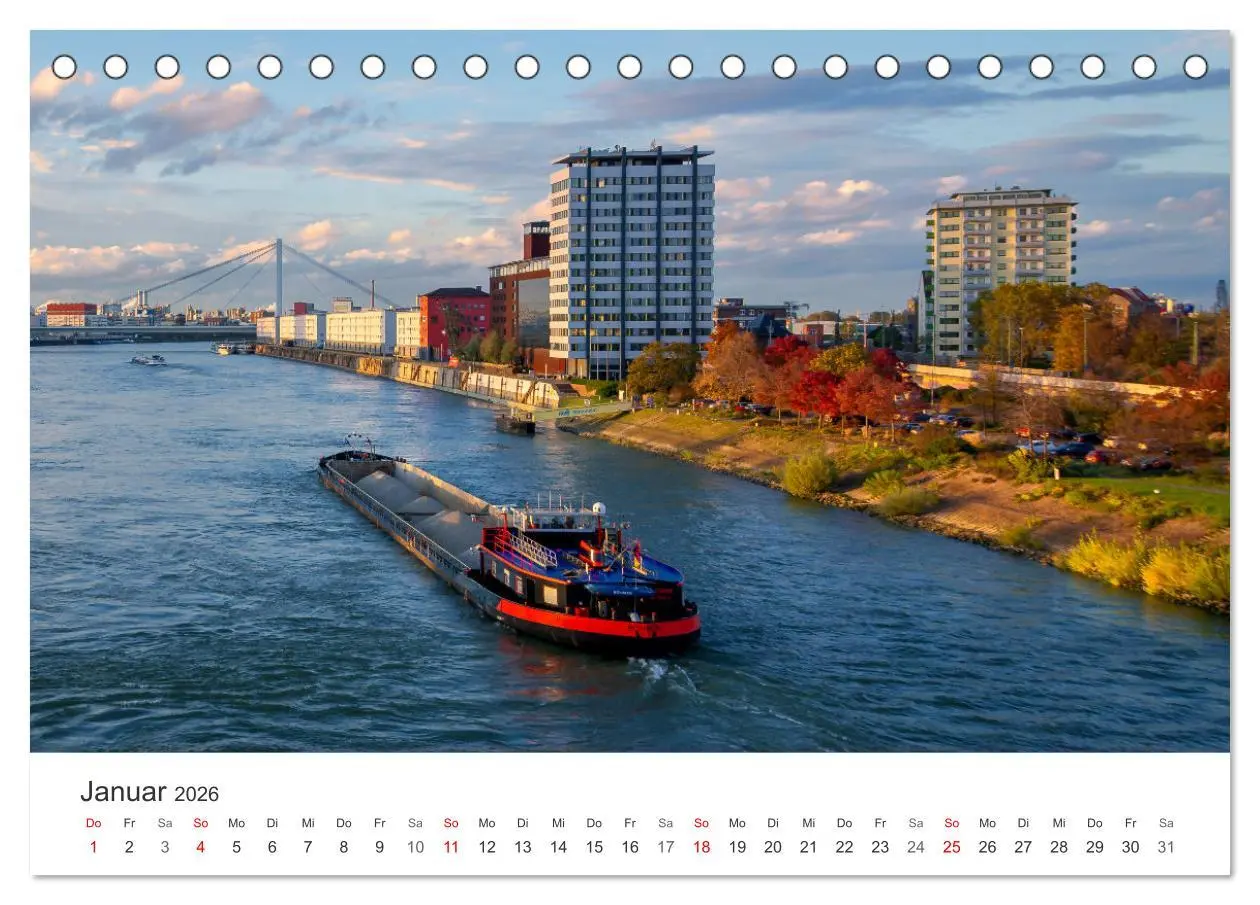 Bild: 9783457253755 | Mannheim, meine Stadt (Tischkalender 2026 DIN A5 quer), CALVENDO...