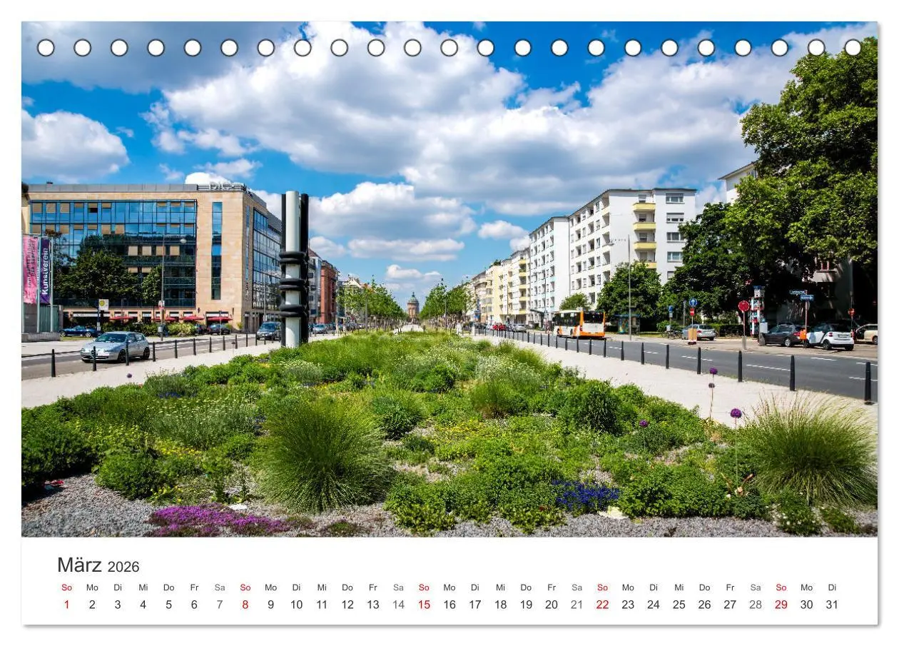 Bild: 9783457253755 | Mannheim, meine Stadt (Tischkalender 2026 DIN A5 quer), CALVENDO...