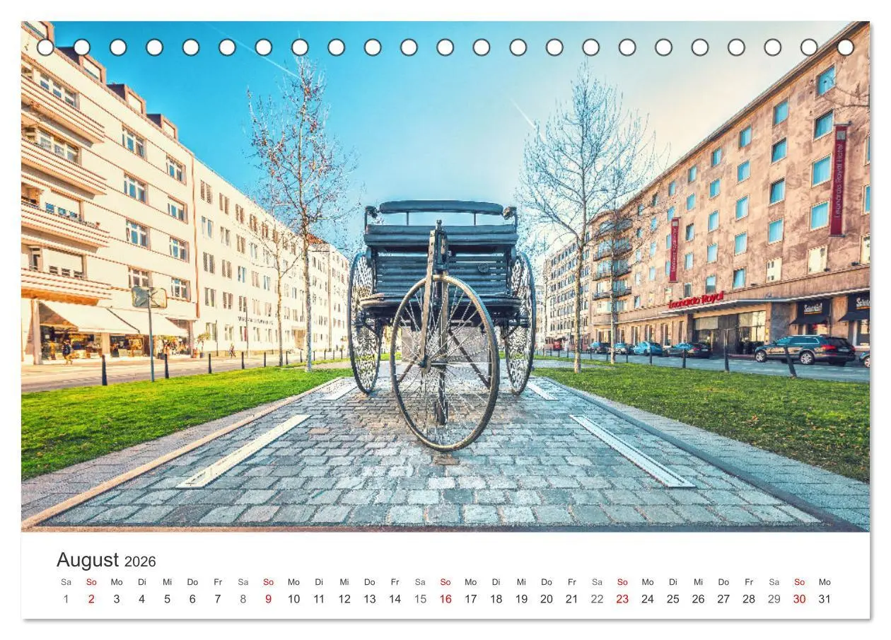 Bild: 9783457253755 | Mannheim, meine Stadt (Tischkalender 2026 DIN A5 quer), CALVENDO...