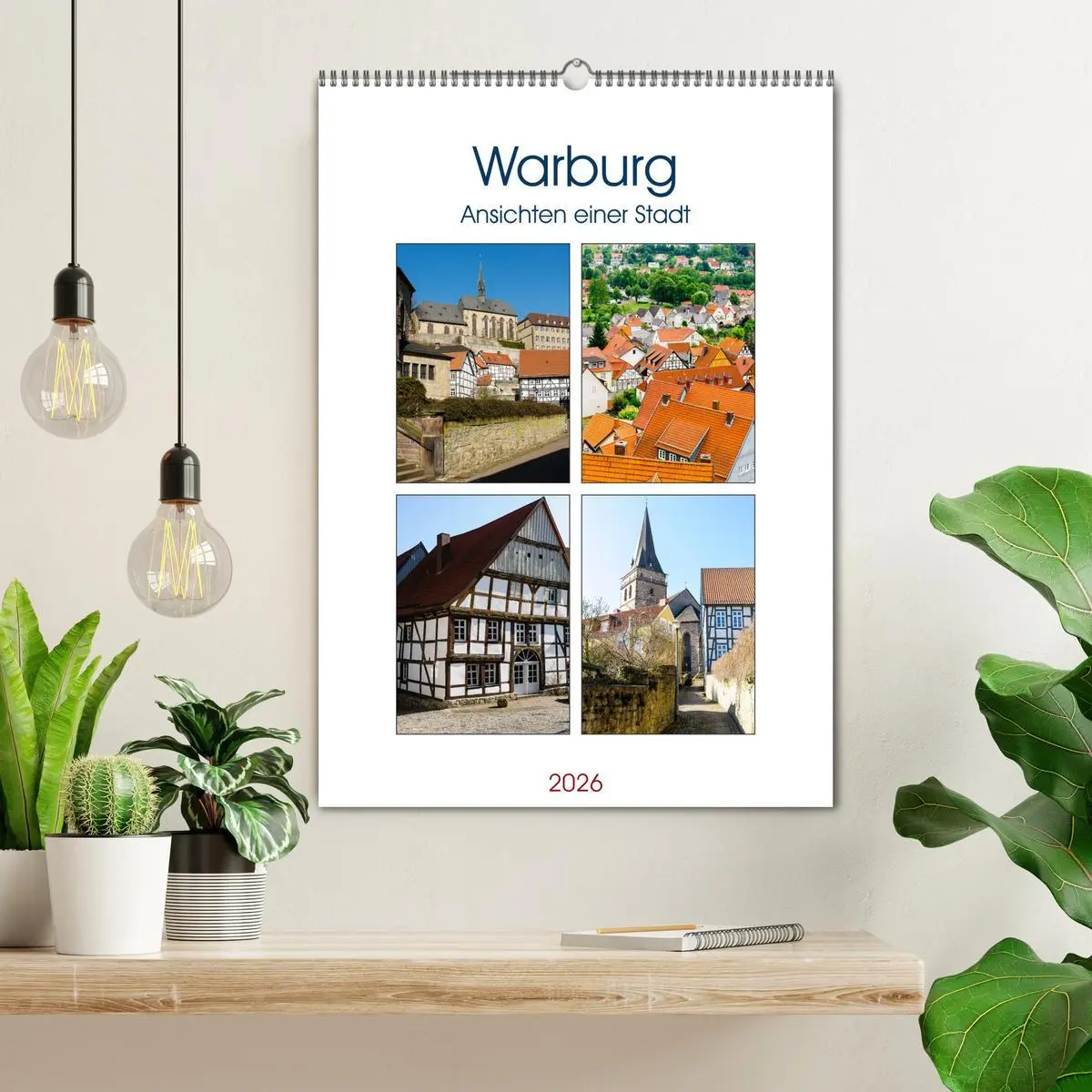 Bild: 9783516413755 | Warburg - Ansichten einer Stadt (Wandkalender 2026 DIN A2 hoch),...