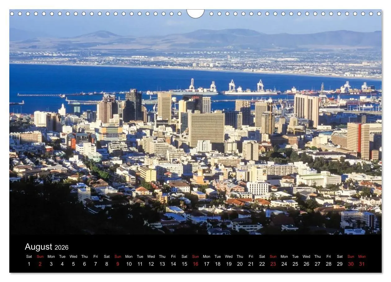 Bild: 9783516583755 | CAPE TOWN 2026 (Wall Calendar 2026 DIN A3 landscape), CALVENDO 12...
