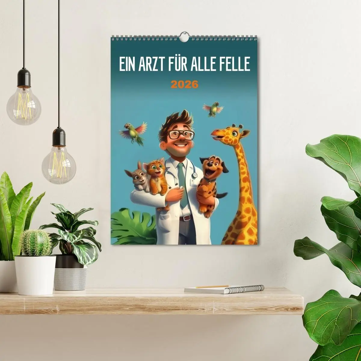 Bild: 9783516653755 | Ein Arzt für alle Felle (Wandkalender 2026 DIN A3 hoch), CALVENDO...