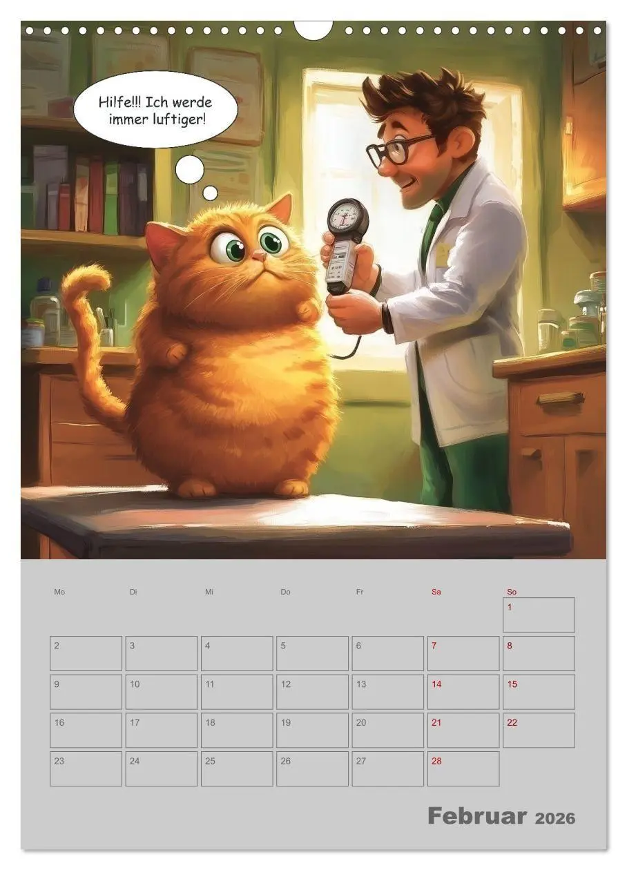 Bild: 9783516653755 | Ein Arzt für alle Felle (Wandkalender 2026 DIN A3 hoch), CALVENDO...