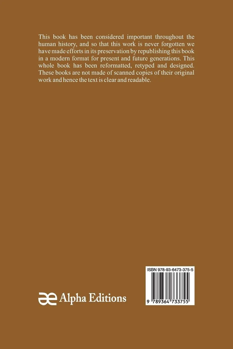 Rückseite: 9789364733755 | Zoological Mythology; Or, The Legends of Animals, Volume 1 | Buch