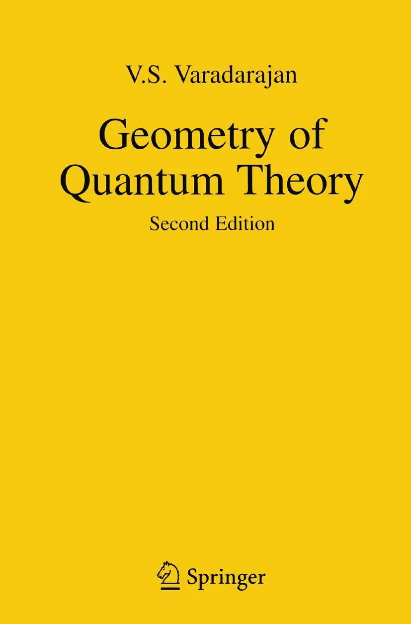 Cover: 9780387493855 | Geometry of Quantum Theory | Second Edition | V. S. Varadarajan | Buch