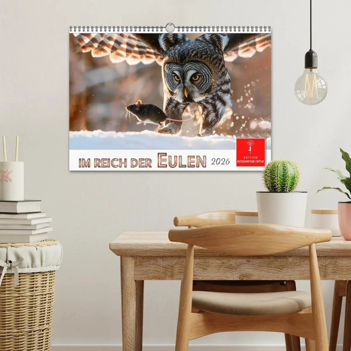 Bild: 9783457313855 | Im Reich der Eulen (Wandkalender 2026 DIN A3 quer), CALVENDO...