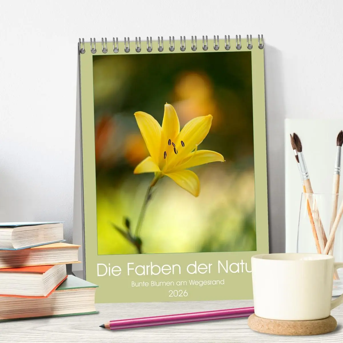Bild: 9783516403855 | Colors of Nature (Tischkalender 2026 DIN A5 hoch), CALVENDO...