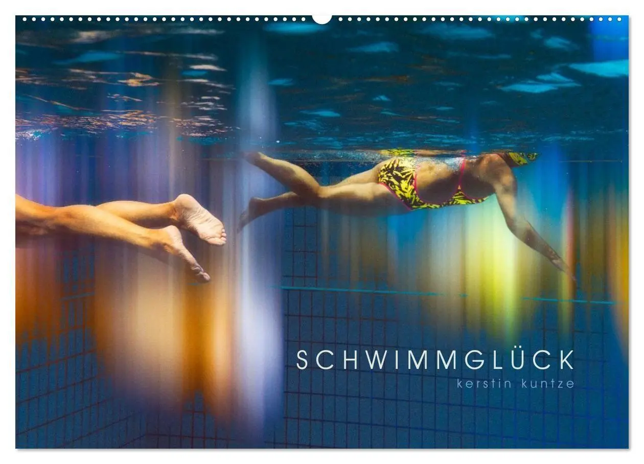 Cover: 9783516713855 | SCHWIMMGLÜCK (Wandkalender 2026 DIN A2 quer), CALVENDO Monatskalender