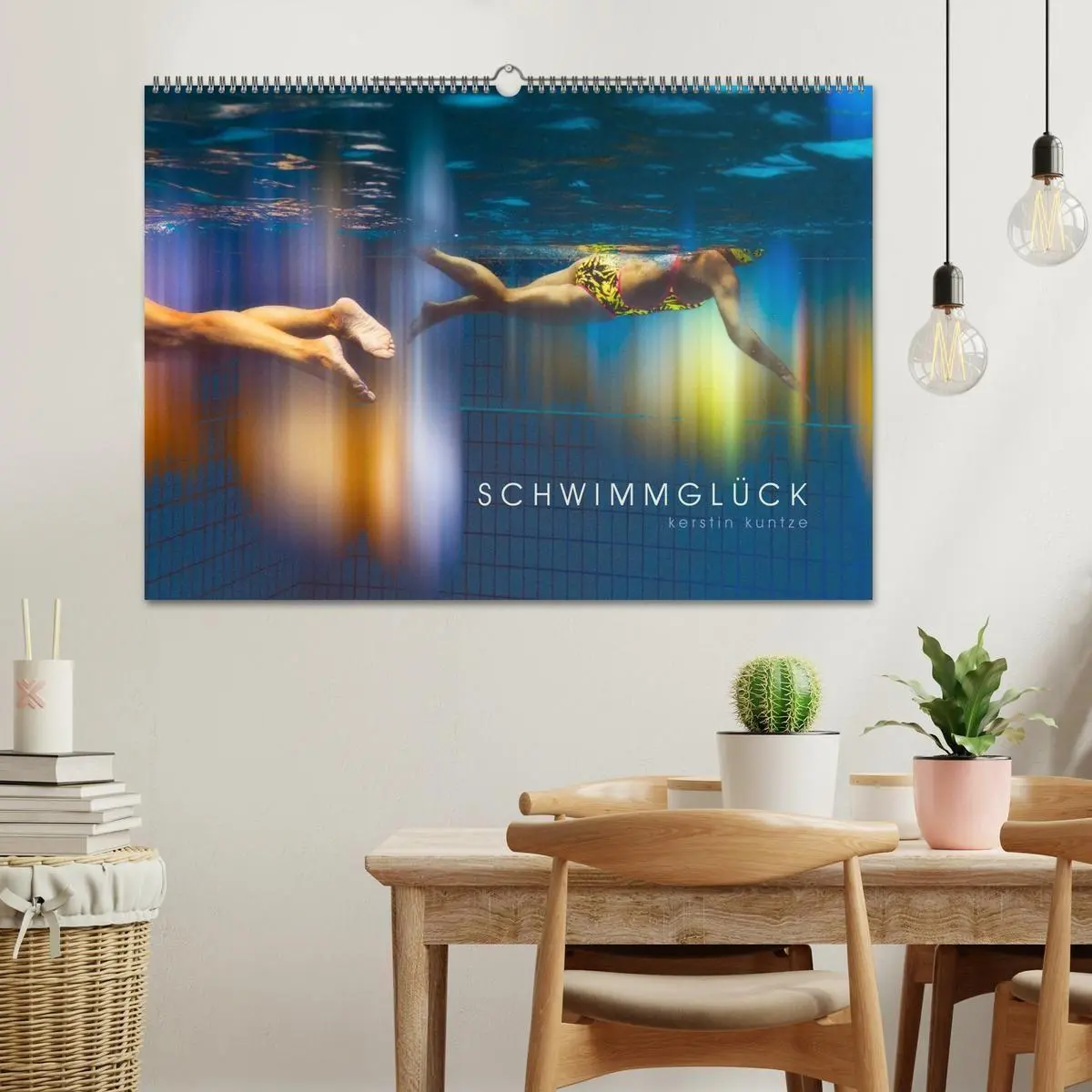 Bild: 9783516713855 | SCHWIMMGLÜCK (Wandkalender 2026 DIN A2 quer), CALVENDO Monatskalender