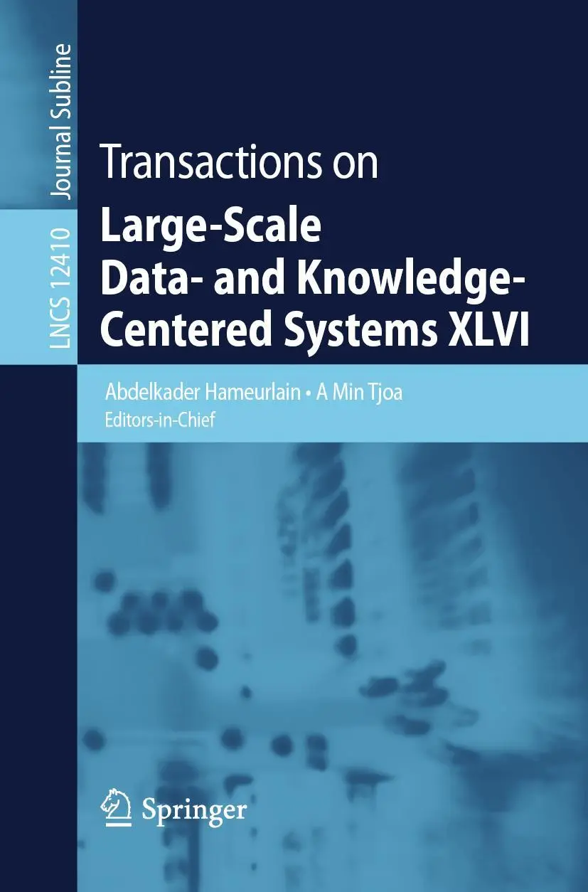 Cover: 9783662623855 | Transactions on Large-Scale Data- and Knowledge-Centered Systems XLVI