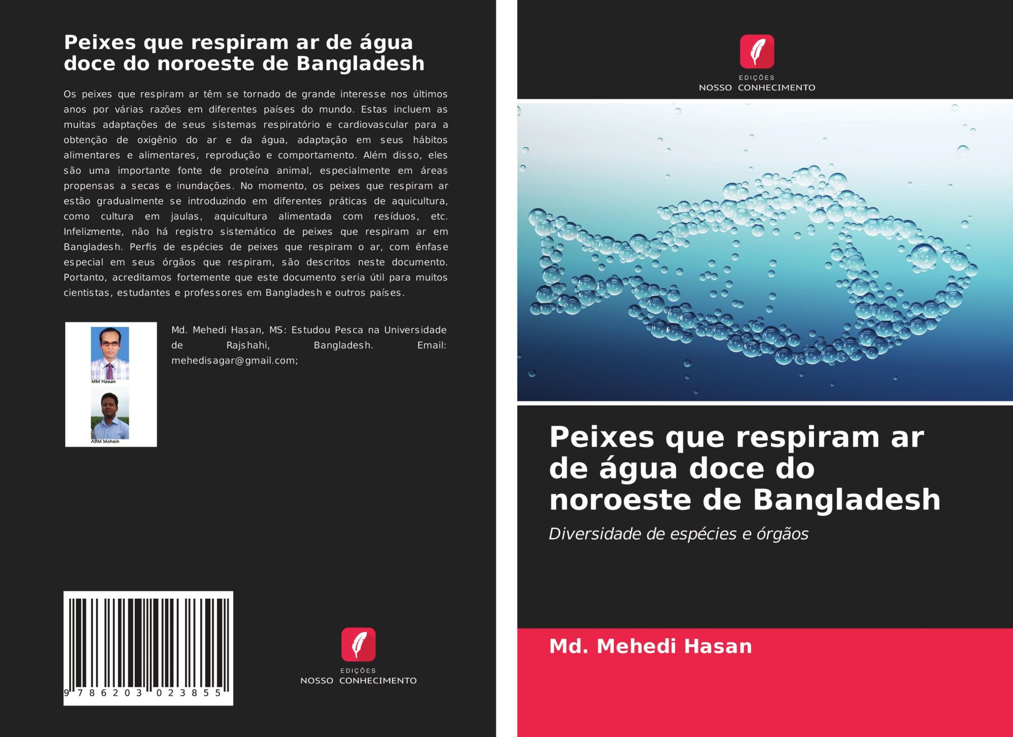 Peixes que respiram ar de água doce do noroeste de Bangladesh | Diversidade de espécies e órgãos | Md. Mehedi Hasan | Taschenbuch | Paperback | Portugiesisch | 2021 | Edições Nosso Conhecimento - Hasan, Md. Mehedi