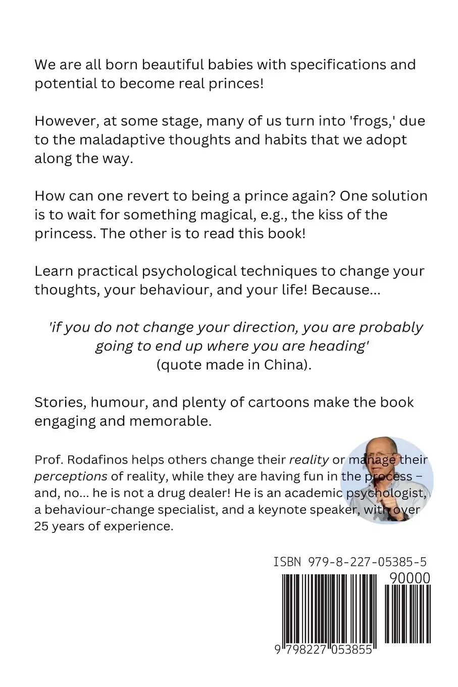 Rückseite: 9798227053855 | Prince to Frog and ... Vice Versa! Applied psychological techniques...
