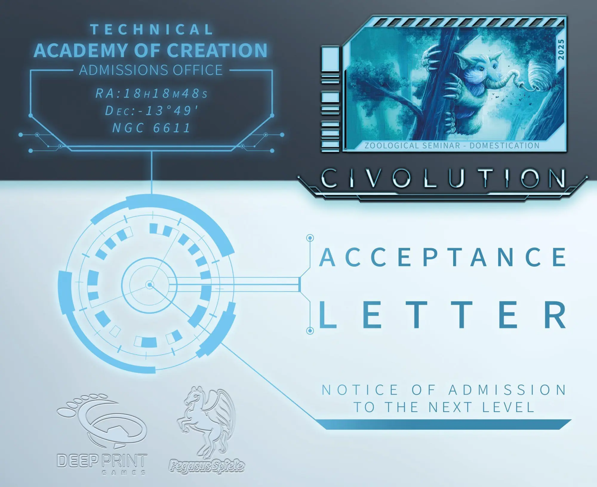 Bild: 4250231743955 | Civolution: Acceptance Letter [Erweiterung] (Deep Print Games)...