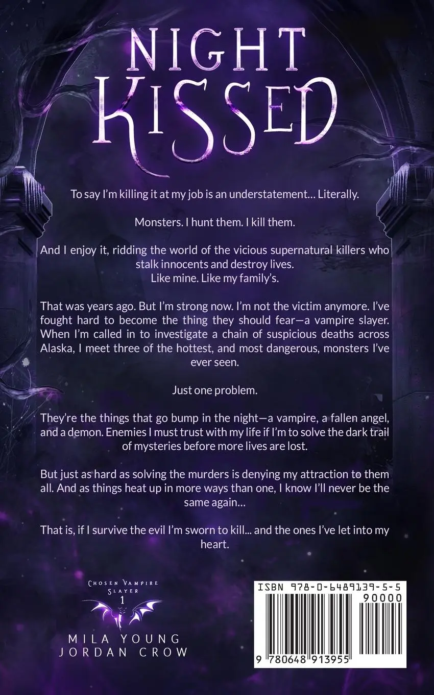 Rückseite: 9780648913955 | Night Kissed | Paranormal Romance | Mila Young (u. a.) | Taschenbuch