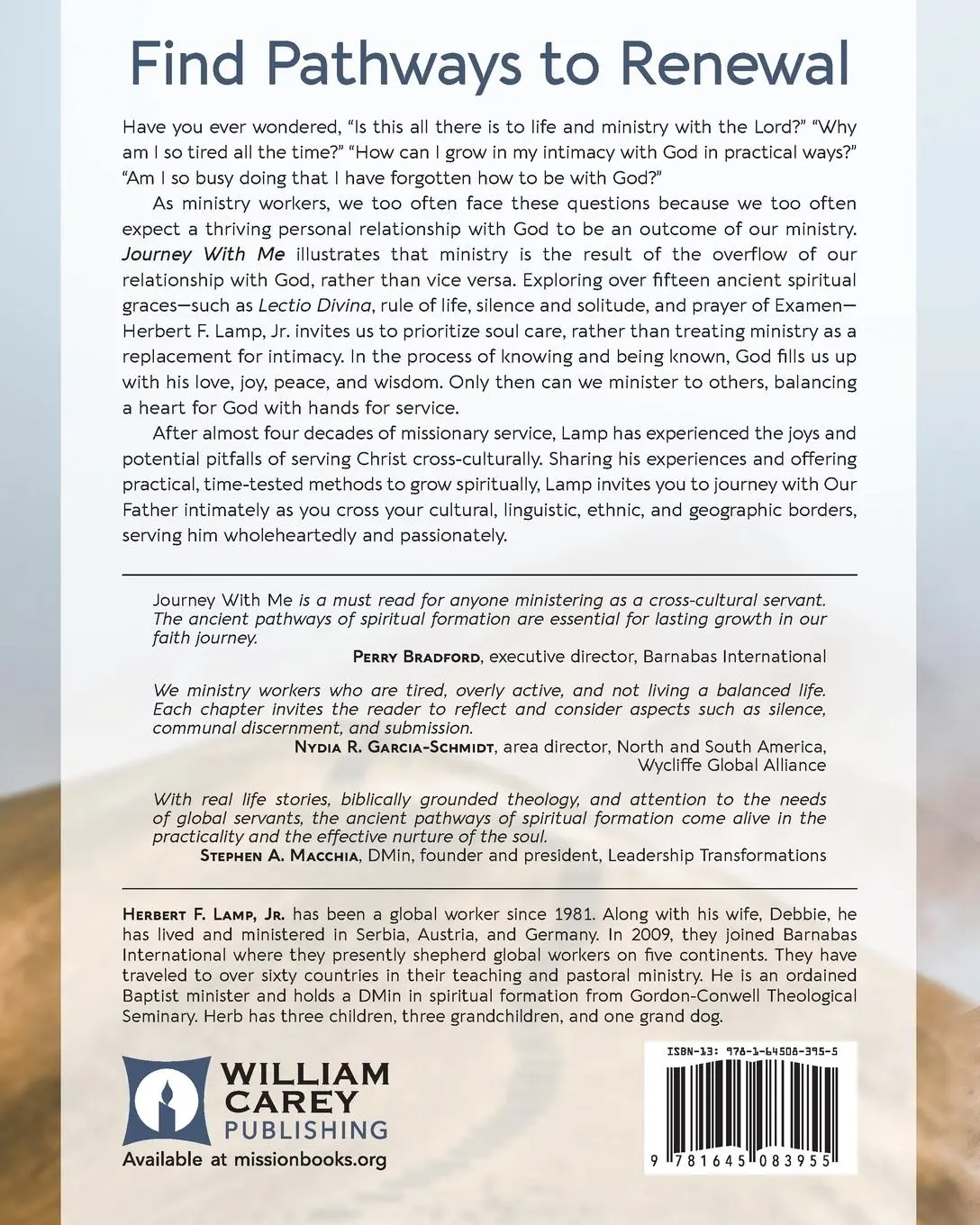 Rückseite: 9781645083955 | Journey with Me | Spiritual Formation for Global Workers | Lamp | Buch
