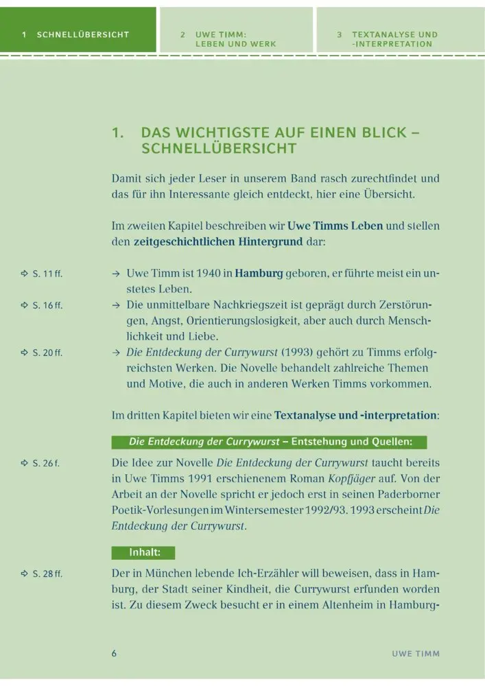 Bild: 9783129303955 | Die Entdeckung der Currywurst von Uwe Timm | Uwe Timm | Taschenbuch