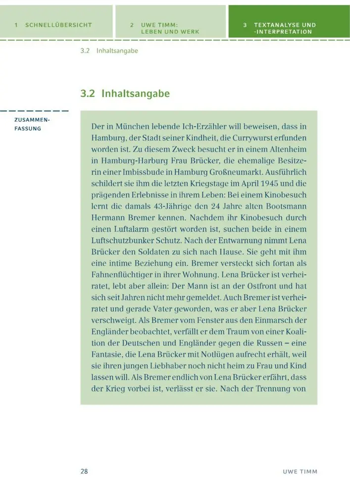 Bild: 9783129303955 | Die Entdeckung der Currywurst von Uwe Timm | Uwe Timm | Taschenbuch