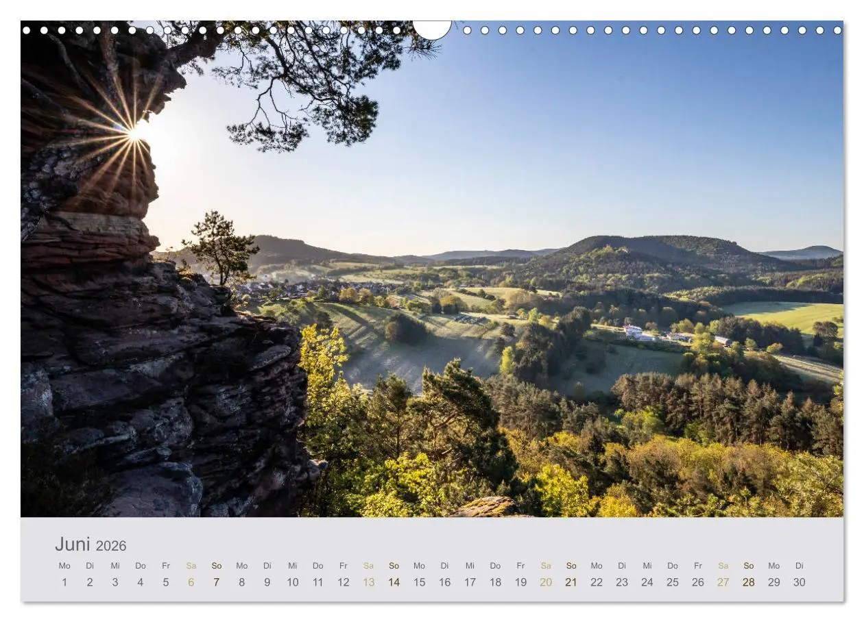 Bild: 9783457783955 | Augenblicke im Pfälzerwald (Wandkalender 2026 DIN A3 quer),...