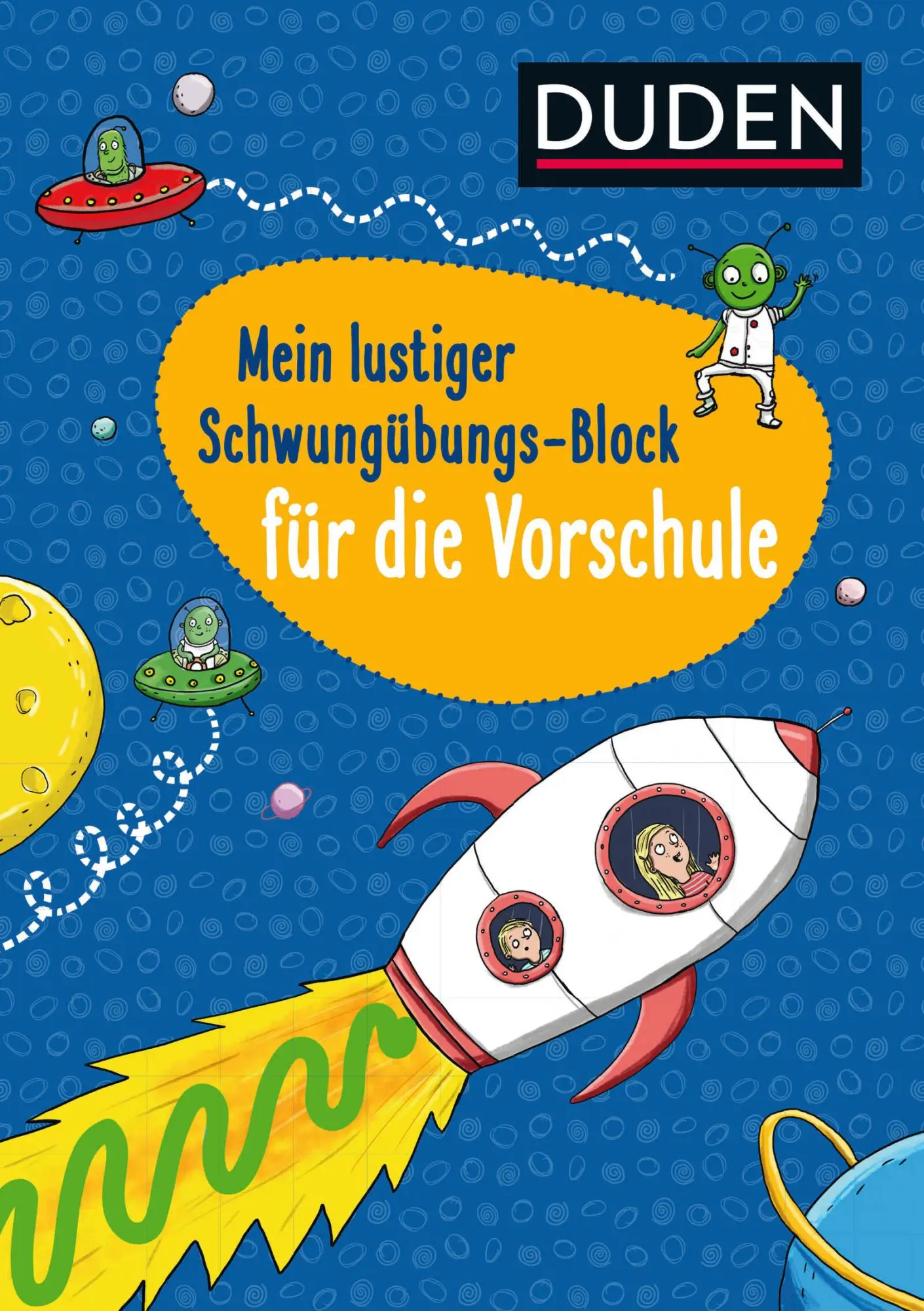 Cover: 9783737333955 | Duden: Mein lustiger Schwungübungs-Block für die Vorschule | Braun