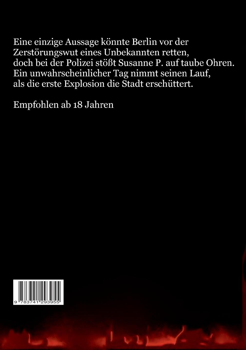 Rückseite: 9783741293955 | Angst um Berlin | Ein unwahrscheinlicher Tag | Klaus-J. Teutloff