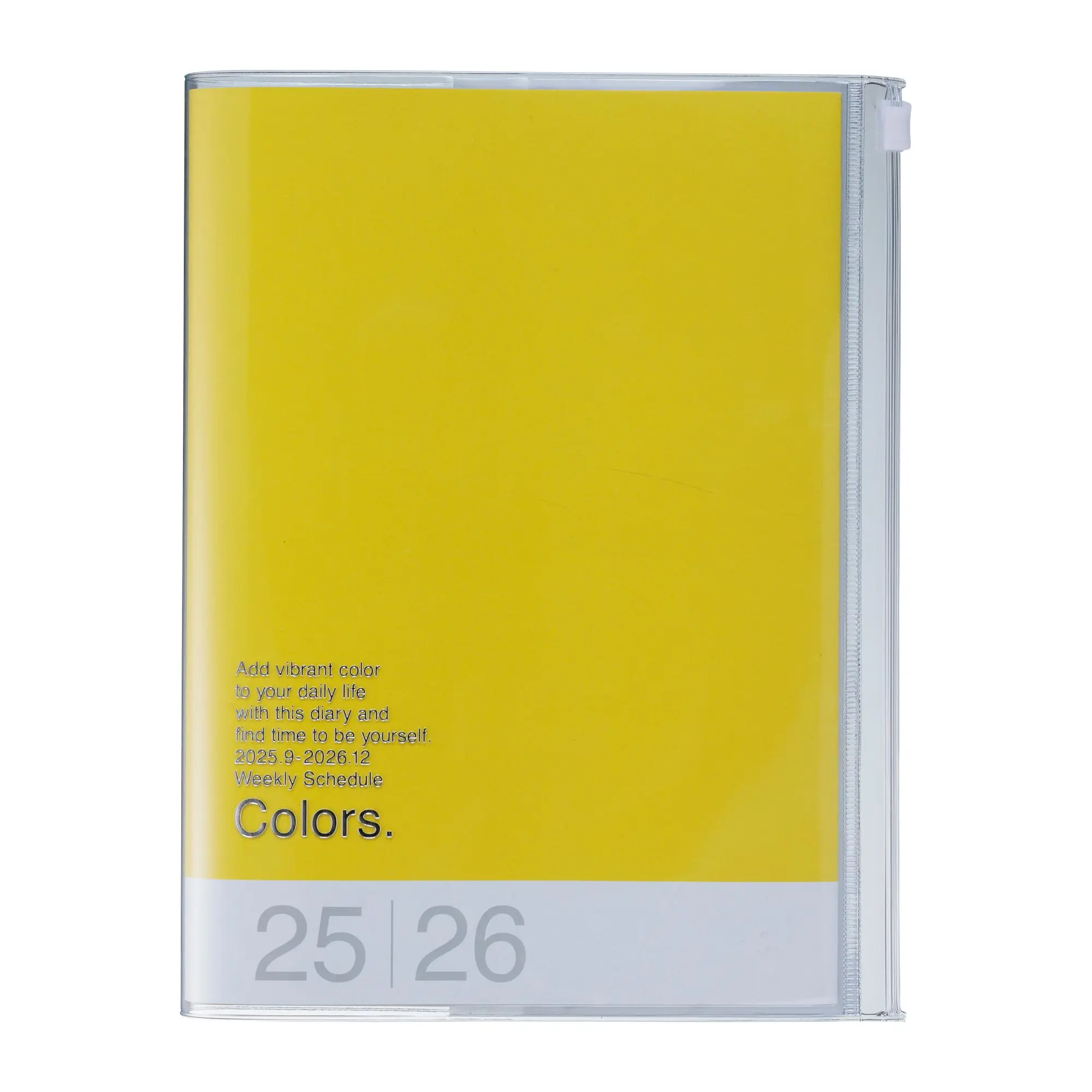 Cover: 4550045144055 | MARK'S 2025/26 Taschenkalender, A5 Colors // Yellow | MARK'S Inc.