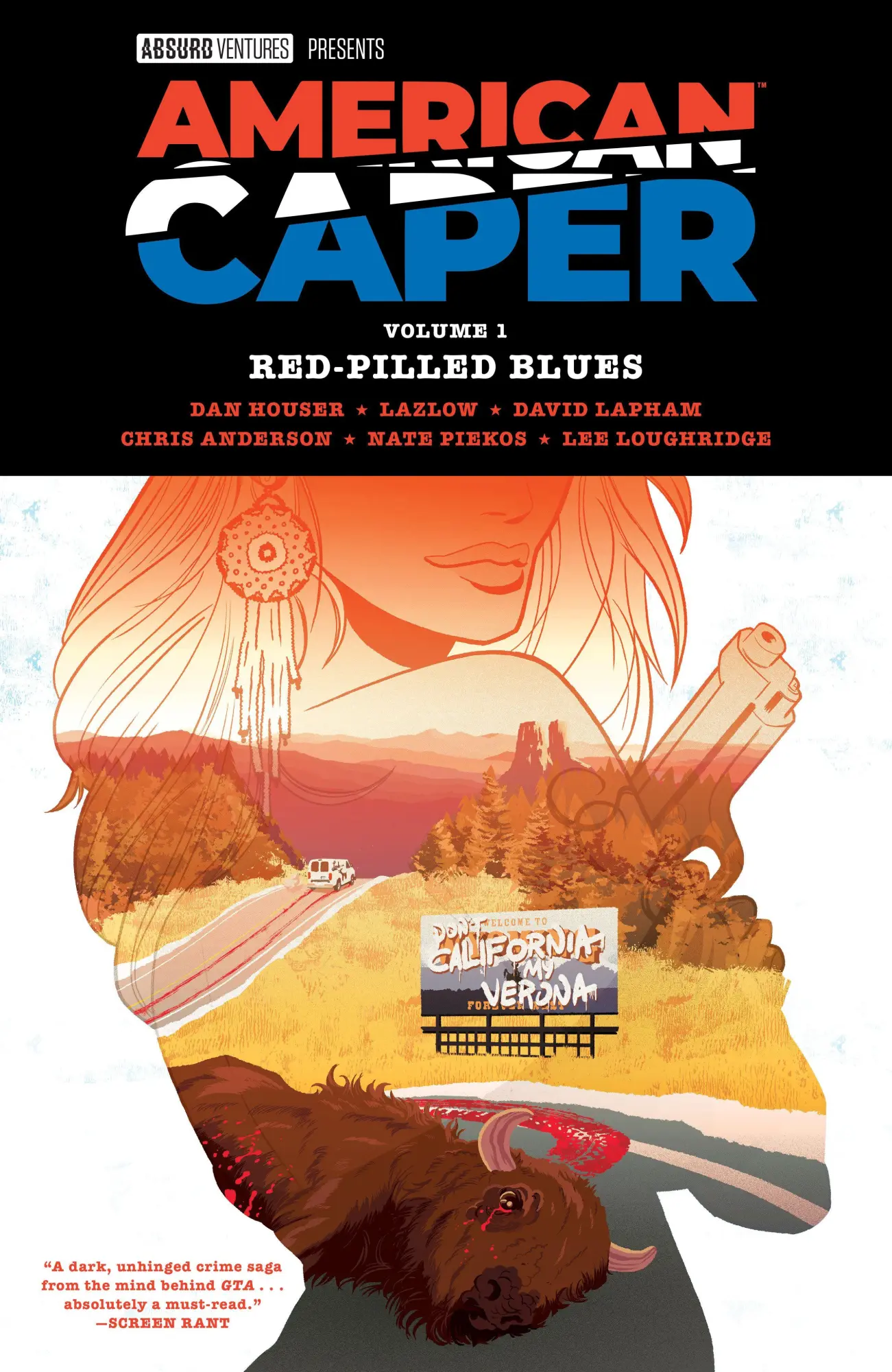 Cover: 9781506754055 | American Caper Volume 1 | Red-Pilled Blues | Dan Houser | Taschenbuch