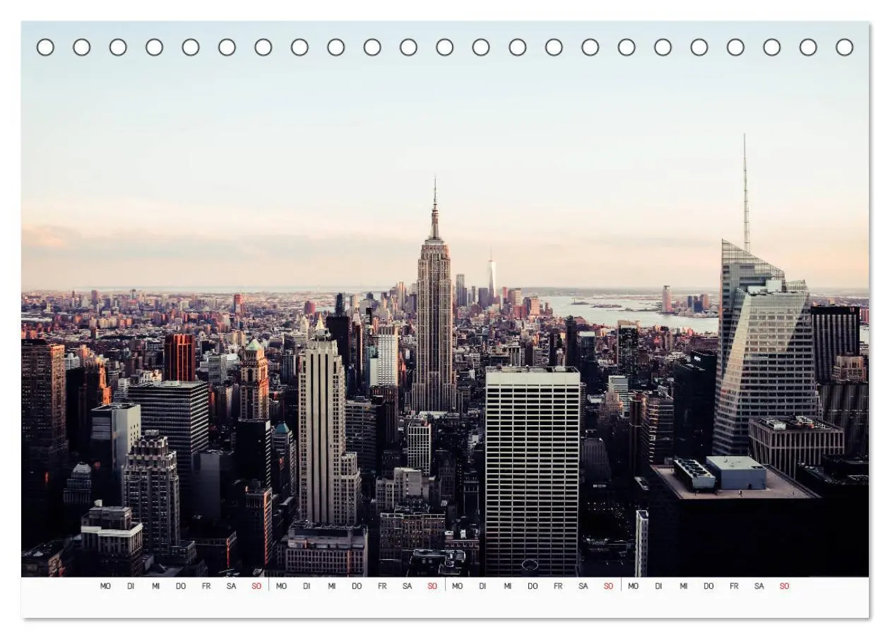 Bild: 9783435274055 | Traumstadt New York (Tischkalender 2025 DIN A5 quer), CALVENDO...