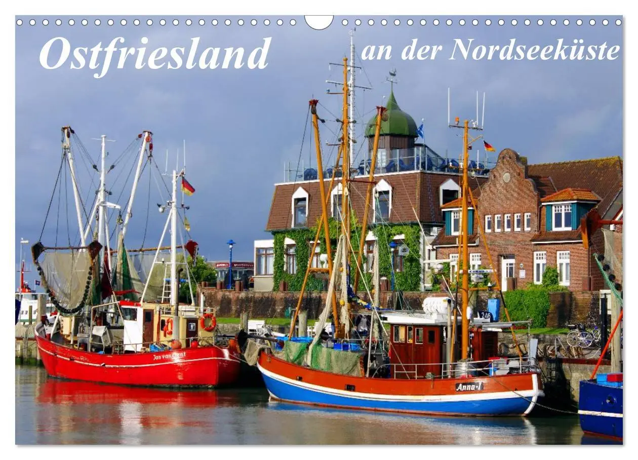 Cover: 9783516214055 | Ostfriesland an der Nordseeküste (Wandkalender 2026 DIN A3 quer),...