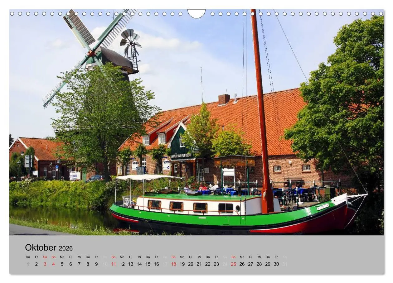 Bild: 9783516214055 | Ostfriesland an der Nordseeküste (Wandkalender 2026 DIN A3 quer),...
