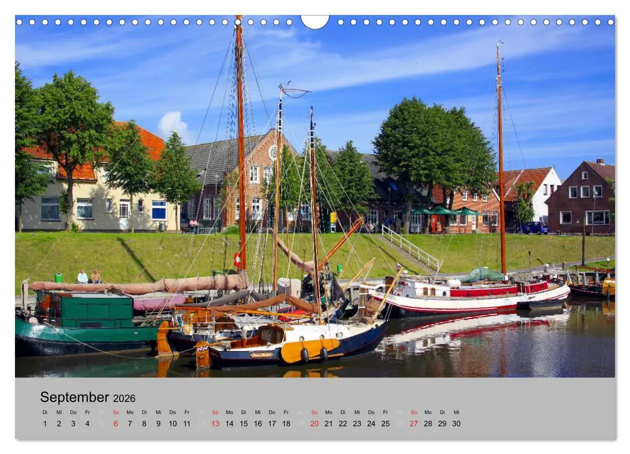 Bild: 9783516214055 | Ostfriesland an der Nordseeküste (Wandkalender 2026 DIN A3 quer),...