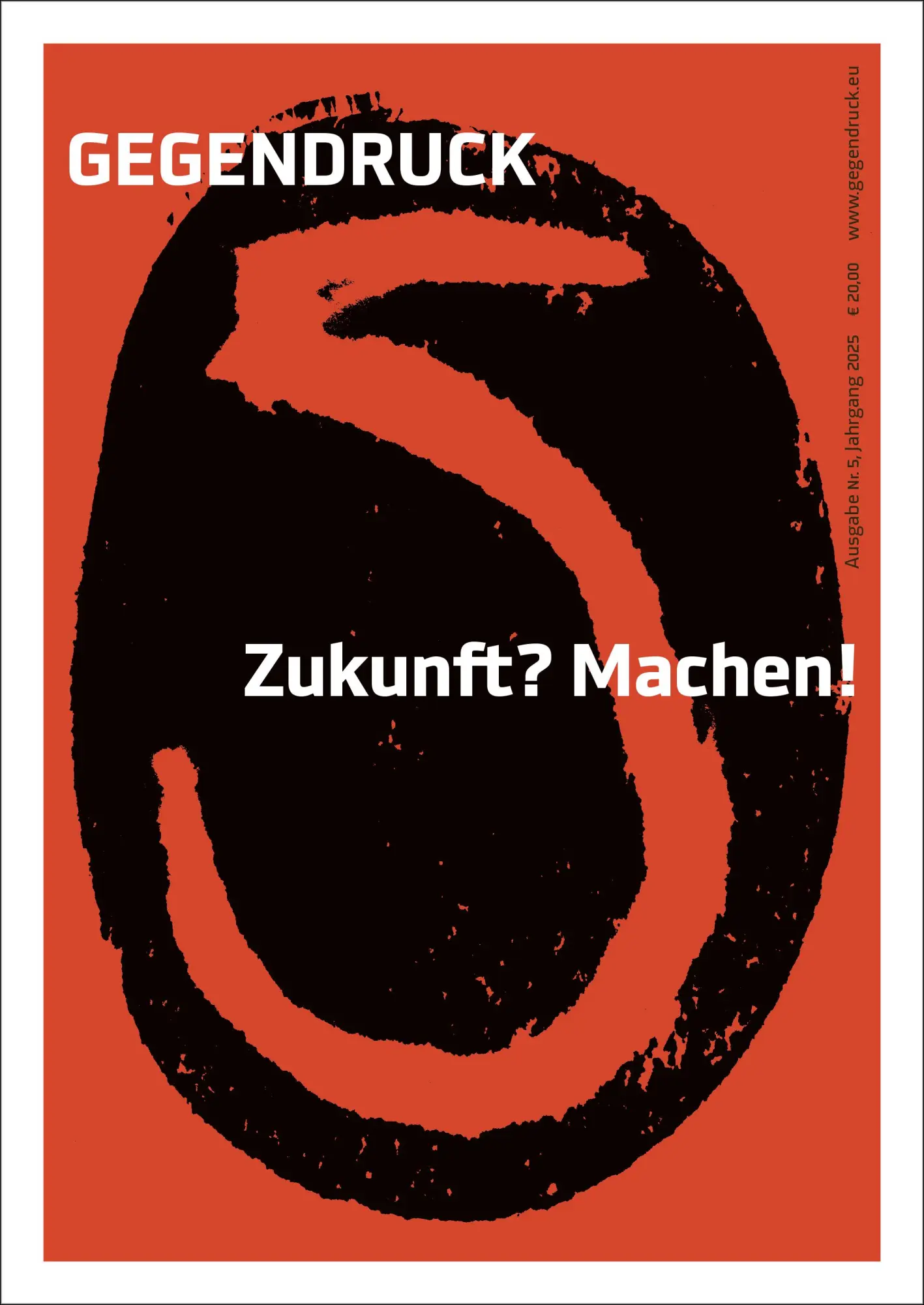 Cover: 9783911394055 | Gegendruck. Ausgabe 5 | Zukunft? Machen! | Manova | Taschenbuch | 2025