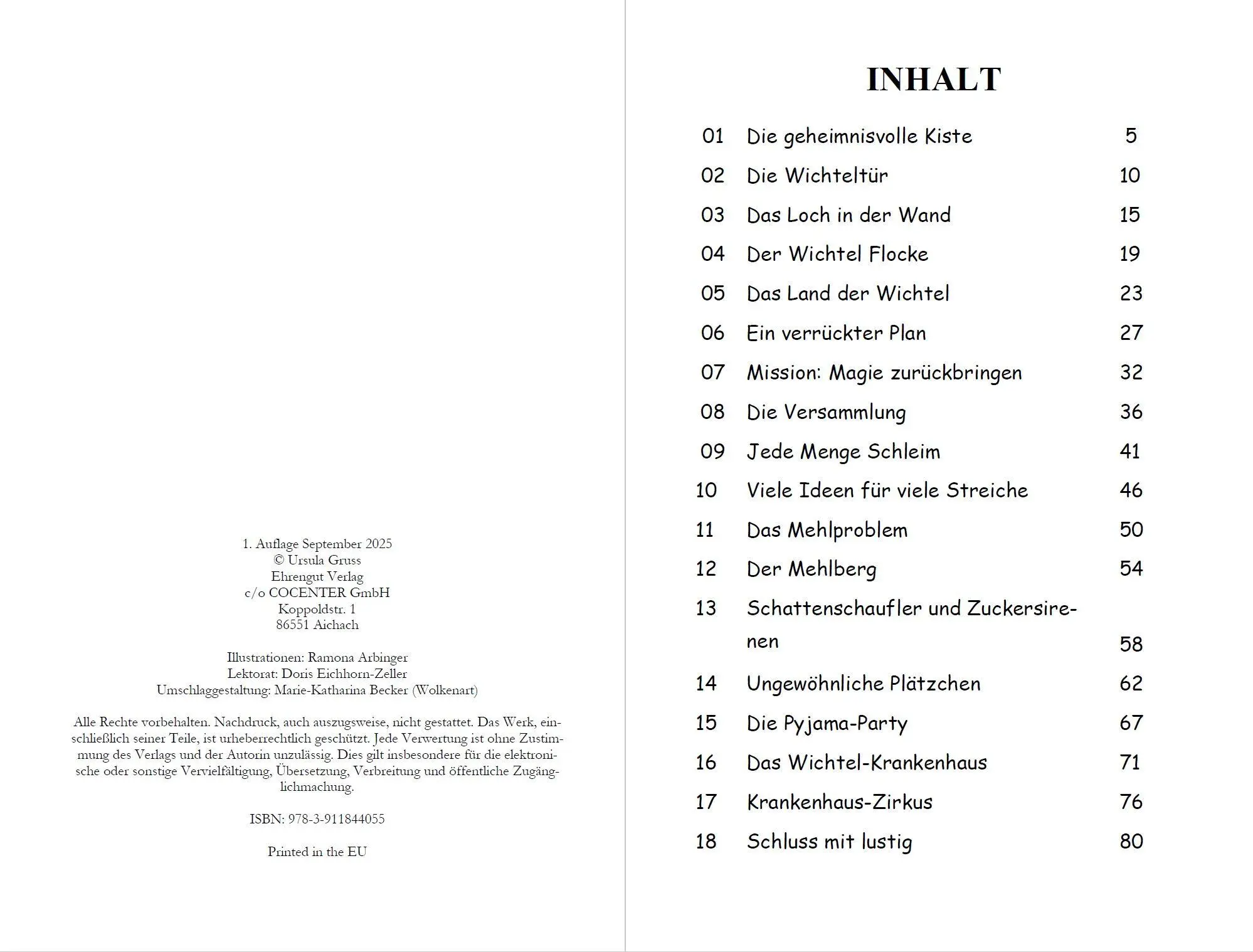 Bild: 9783911844055 | Wichtel-Adventskalender-Buch Eine magische Wichtelgeschichte für...