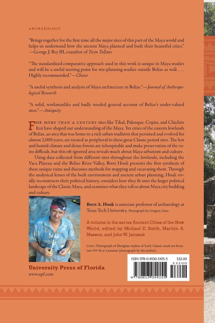 Rückseite: 9780813054155 | Ancient Maya Cities of the Eastern Lowlands | Brett A. Houk | Buch