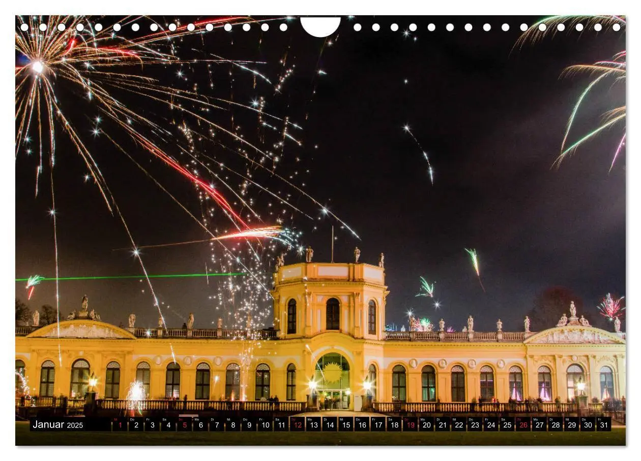 Bild: 9783435264155 | Kassel bei Nacht (Wandkalender 2025 DIN A4 quer), CALVENDO...