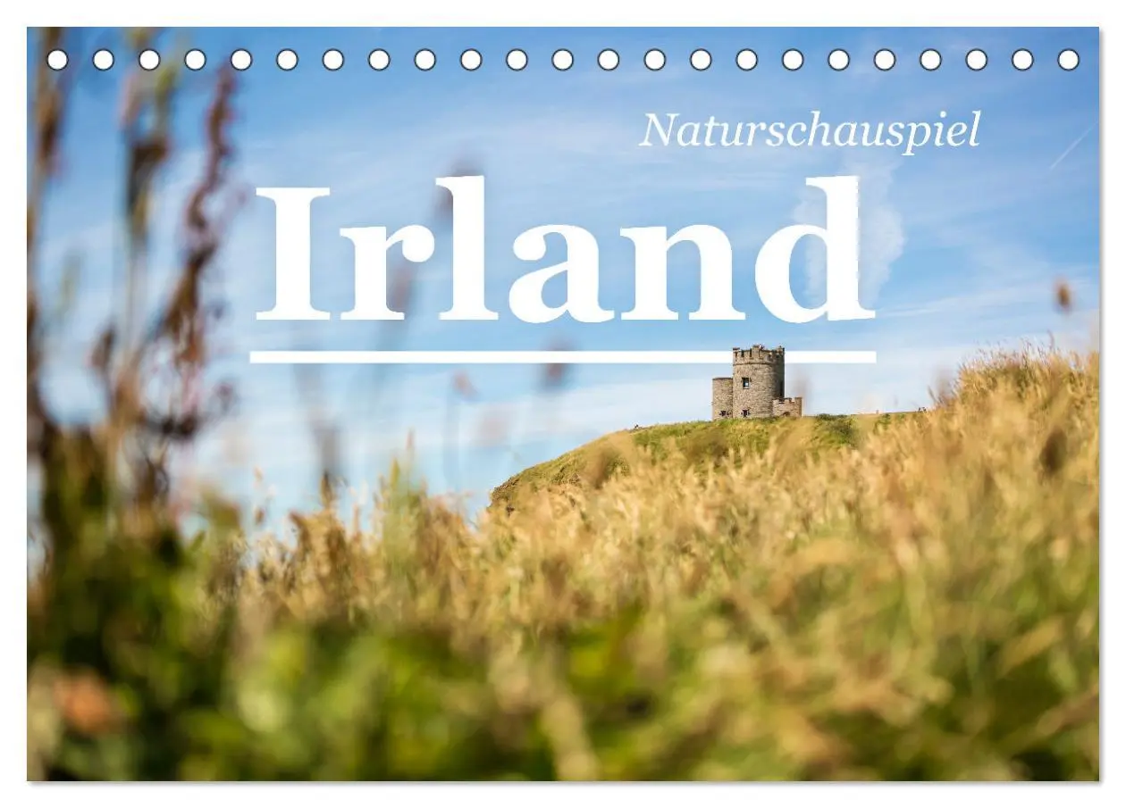 Cover: 9783457804155 | Naturschauspiel Irland (Tischkalender 2026 DIN A5 quer), CALVENDO...