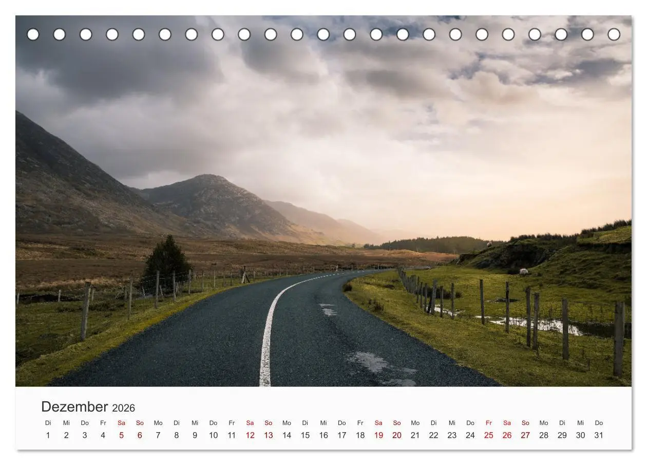 Bild: 9783457804155 | Naturschauspiel Irland (Tischkalender 2026 DIN A5 quer), CALVENDO...