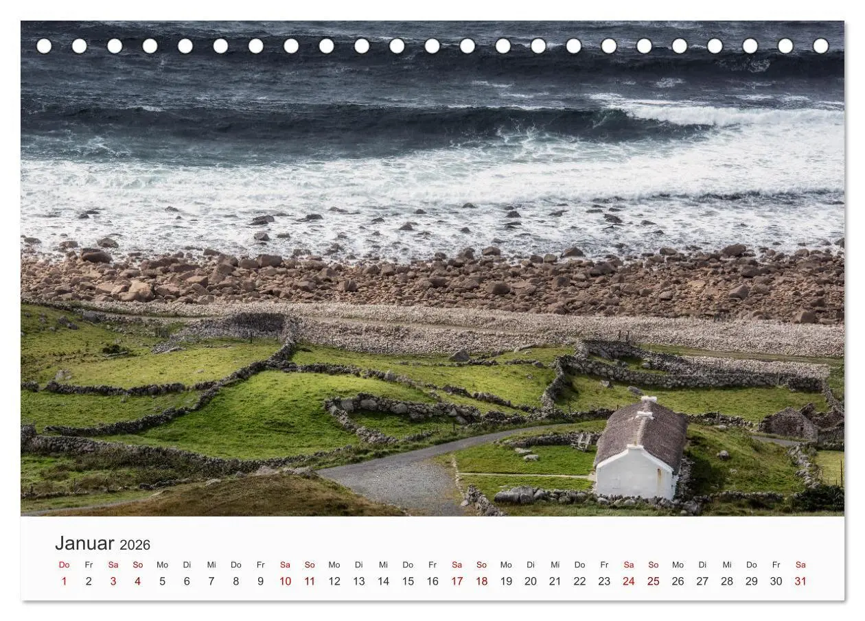 Bild: 9783457804155 | Naturschauspiel Irland (Tischkalender 2026 DIN A5 quer), CALVENDO...