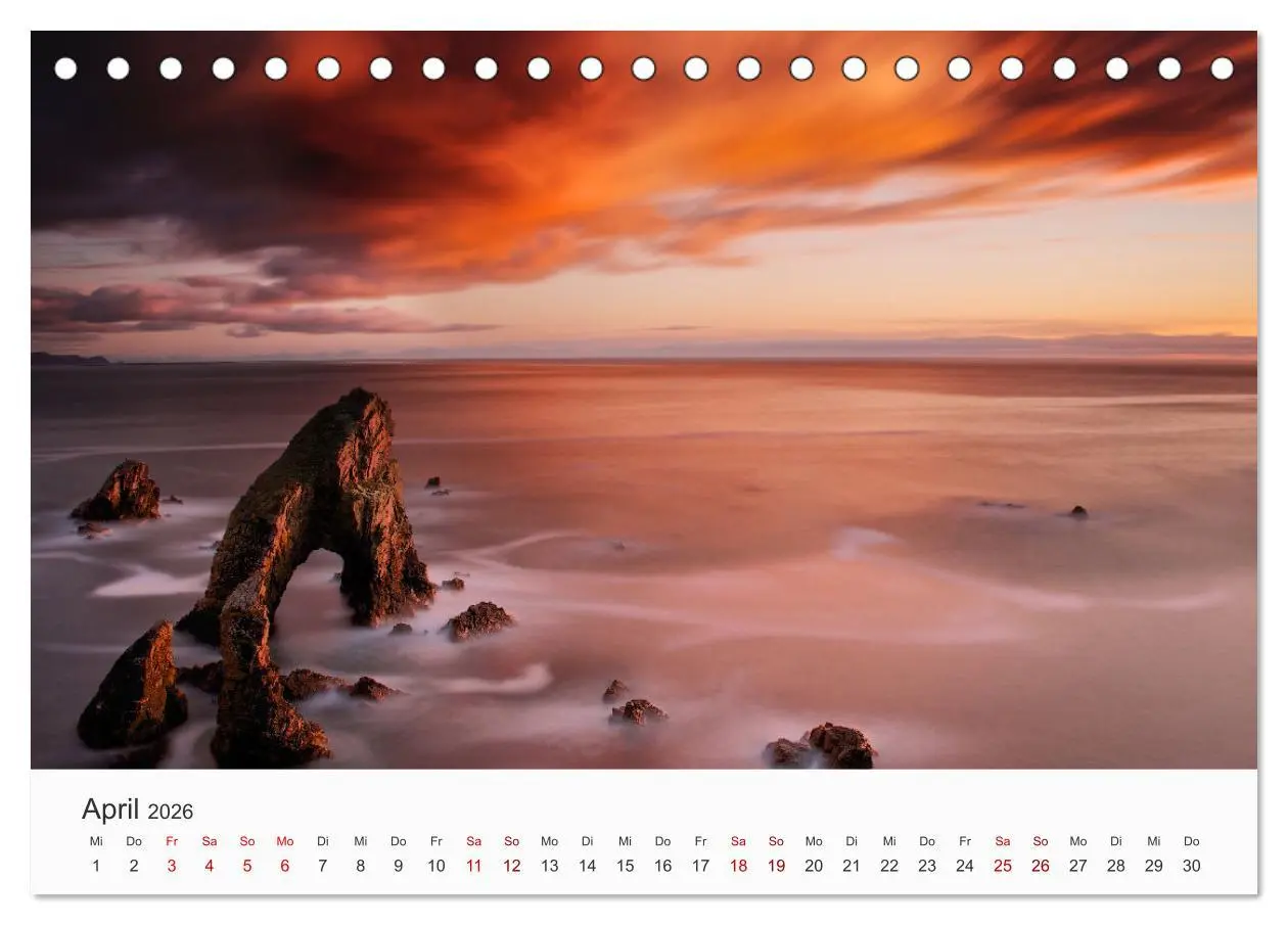 Bild: 9783457804155 | Naturschauspiel Irland (Tischkalender 2026 DIN A5 quer), CALVENDO...