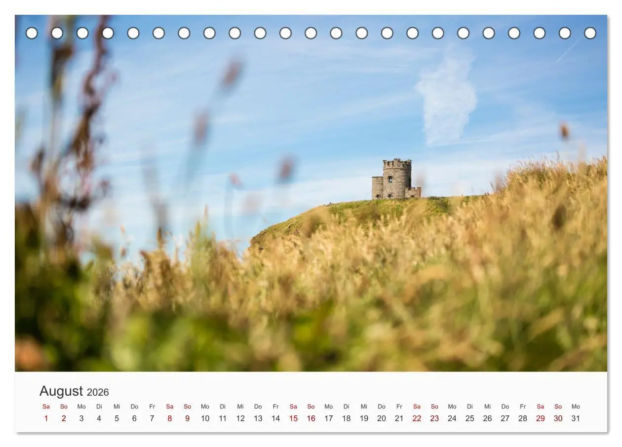 Bild: 9783457804155 | Naturschauspiel Irland (Tischkalender 2026 DIN A5 quer), CALVENDO...