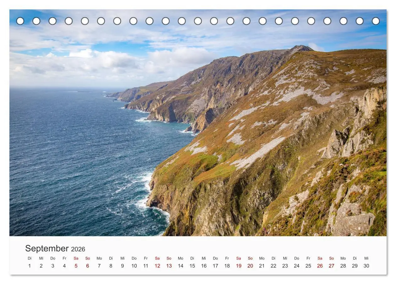 Bild: 9783457804155 | Naturschauspiel Irland (Tischkalender 2026 DIN A5 quer), CALVENDO...