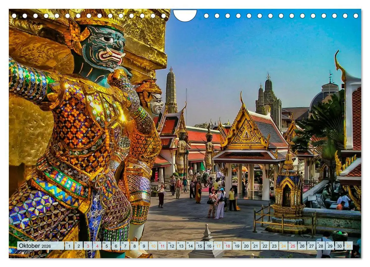 Bild: 9783457974155 | Bangkok - Königreich Thailand (Wandkalender 2026 DIN A4 quer),...