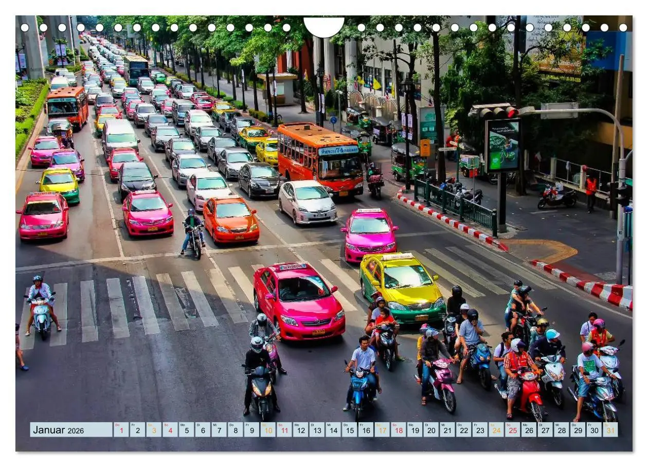 Bild: 9783457974155 | Bangkok - Königreich Thailand (Wandkalender 2026 DIN A4 quer),...