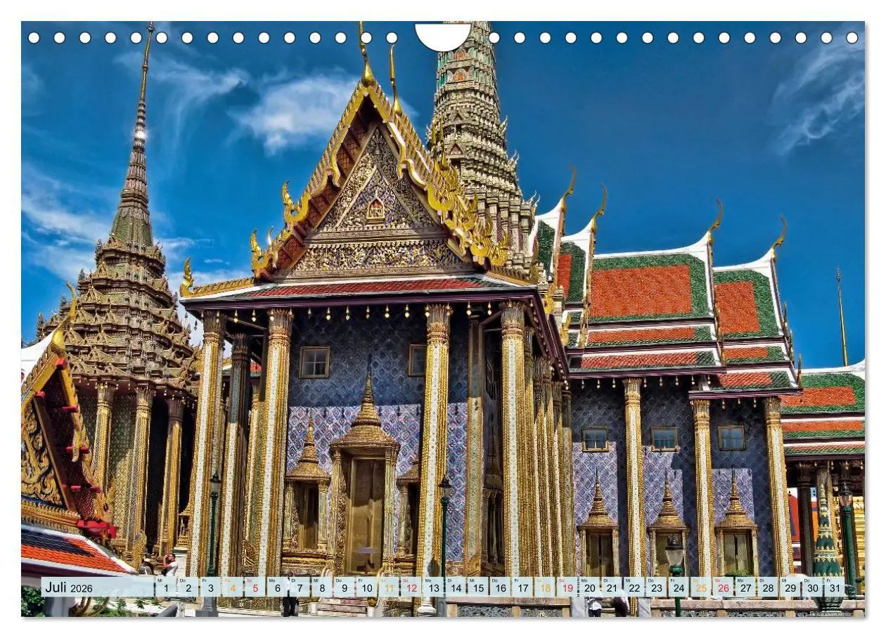 Bild: 9783457974155 | Bangkok - Königreich Thailand (Wandkalender 2026 DIN A4 quer),...